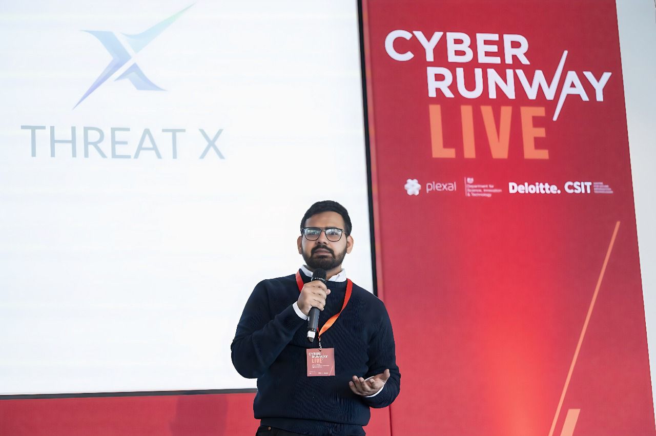 Rizwan Saleem at Cyber Runway Manchester event